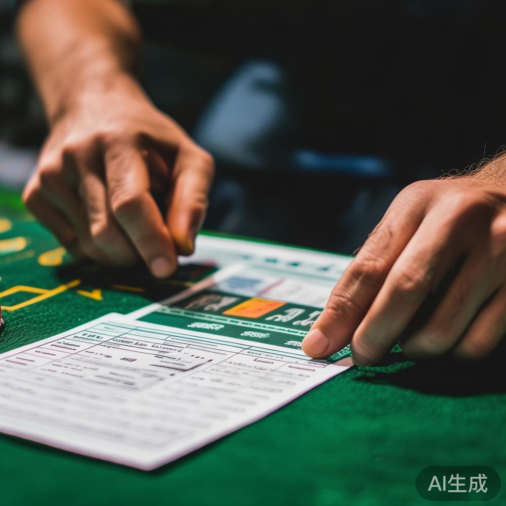 投注环节
玩家选择赛事和投注金额，确认后提交订单